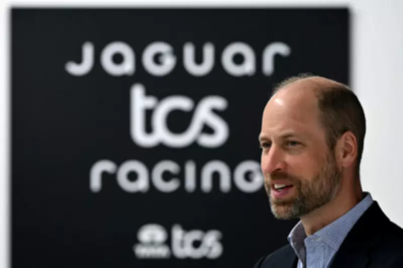Prince William Jokes About AI Drivers After Trying Replica Formula E Car