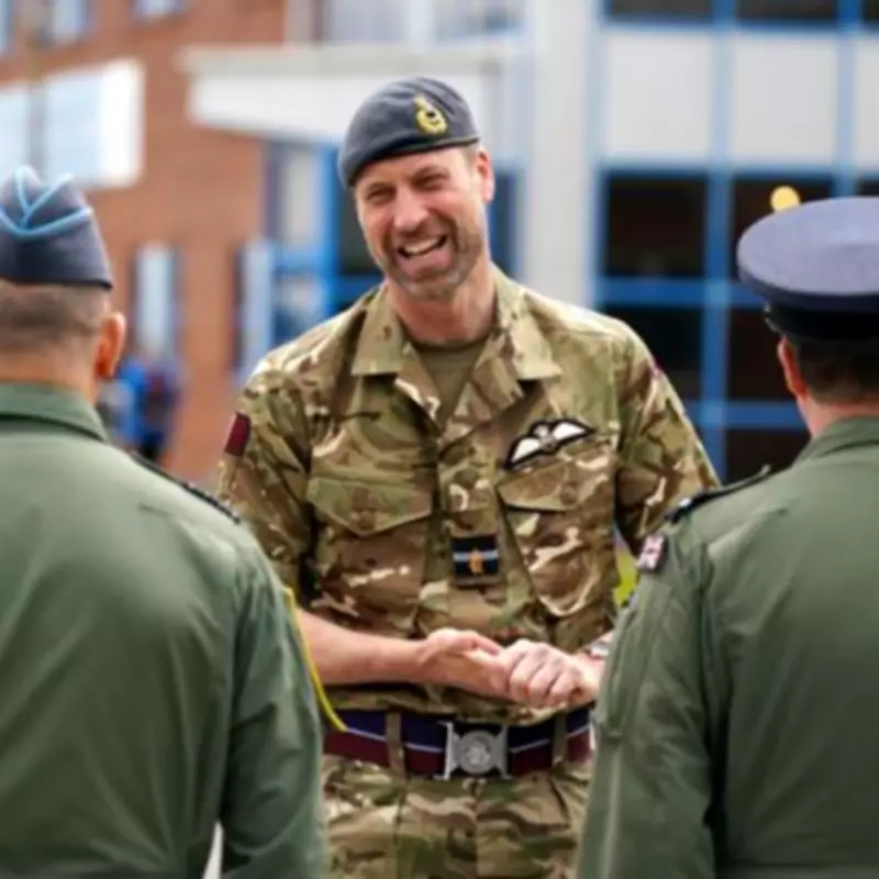 Prince William Returns to RAF Valley, Recalls 'Fond Memories' of Service