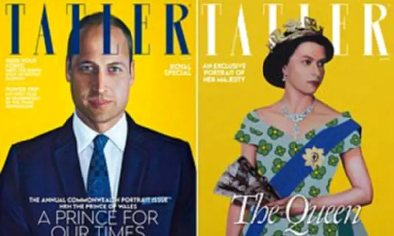 Prince William's New Portrait by Nigerian Artist Graces Tatler Commonwealth Issue