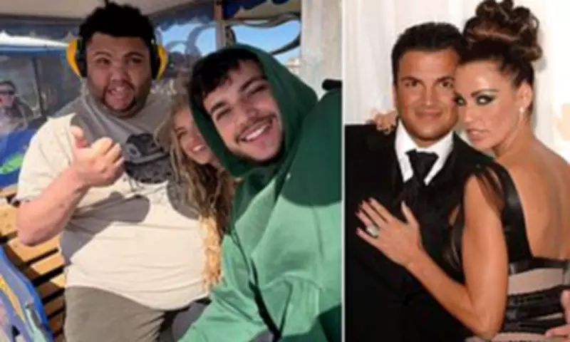 Princess and Junior Andre Enjoy Seaside Outing with Brother Harvey