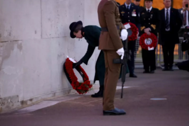 Princess Royal Attends Dawn Anzac Day Service at Wellington Arch