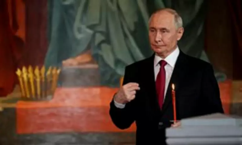 Putin Attends Easter Service Amid Ceasefire Violations, Musk's Father Present