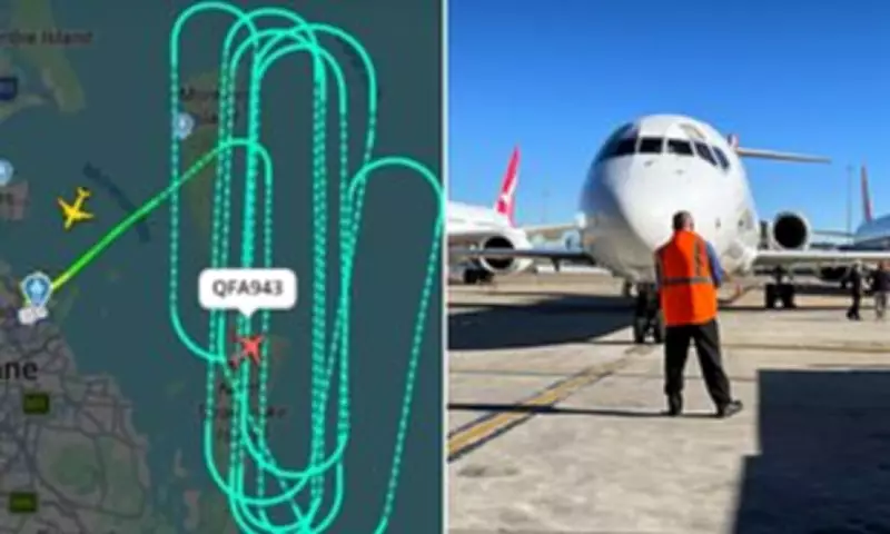 Qantas Perth Flight Diverted to Brisbane Over Air Speed Dial Fault