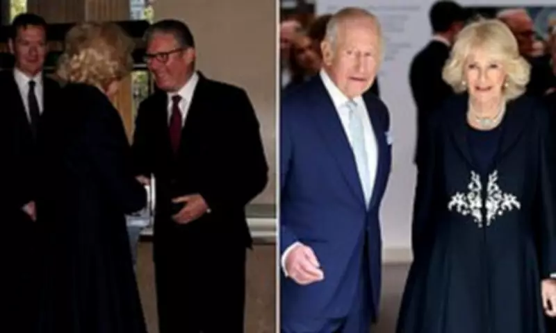 Queen Camilla Greets Embattled PM Starmer at Queen Elizabeth II Memorial Event