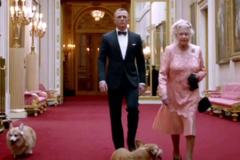 Queen Elizabeth's Olympic Skydiving Dress Unveiled in Royal Fashion Exhibition