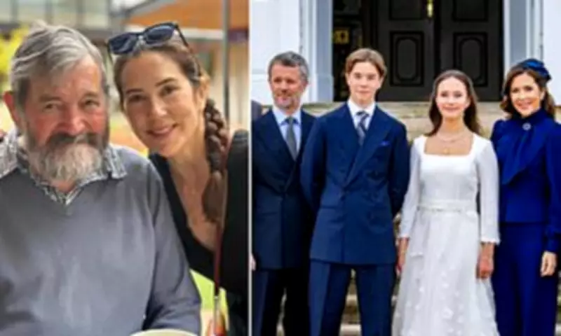 Queen Mary Attends Twins' Confirmation Days After Father's Passing