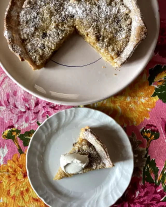 Rachel Roddy's Medieval Lemon and Almond Tart Recipe Revived
