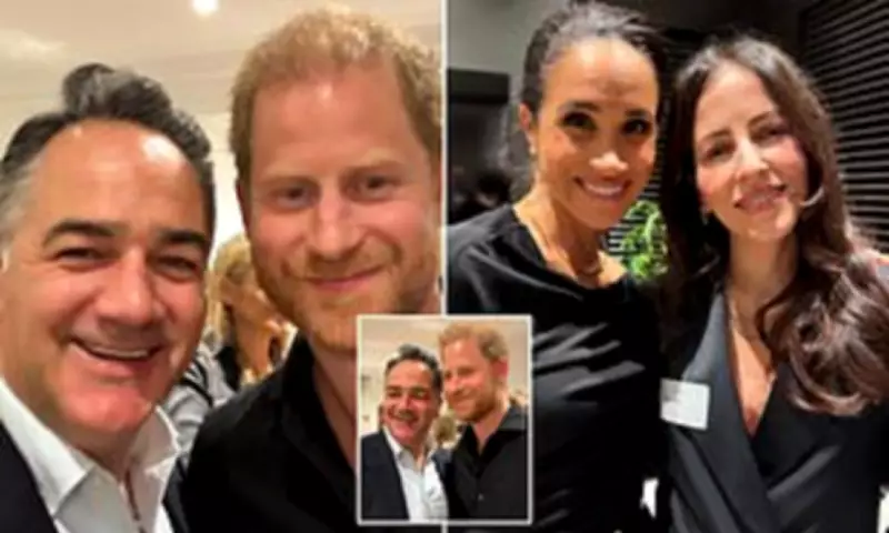 Radio Star Wippa Meets Prince Harry and Meghan Markle at Sydney Summit
