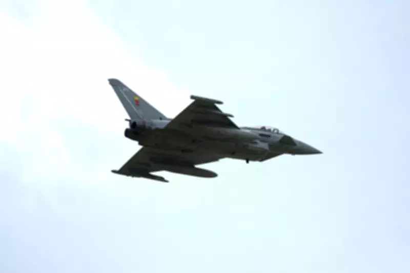 RAF Typhoons Scrambled to Track Russian Bomber Near UK Airspace