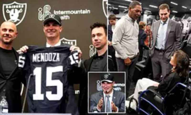 Raiders No. 1 Pick Fernando Mendoza Arrives in Las Vegas to Start NFL Career