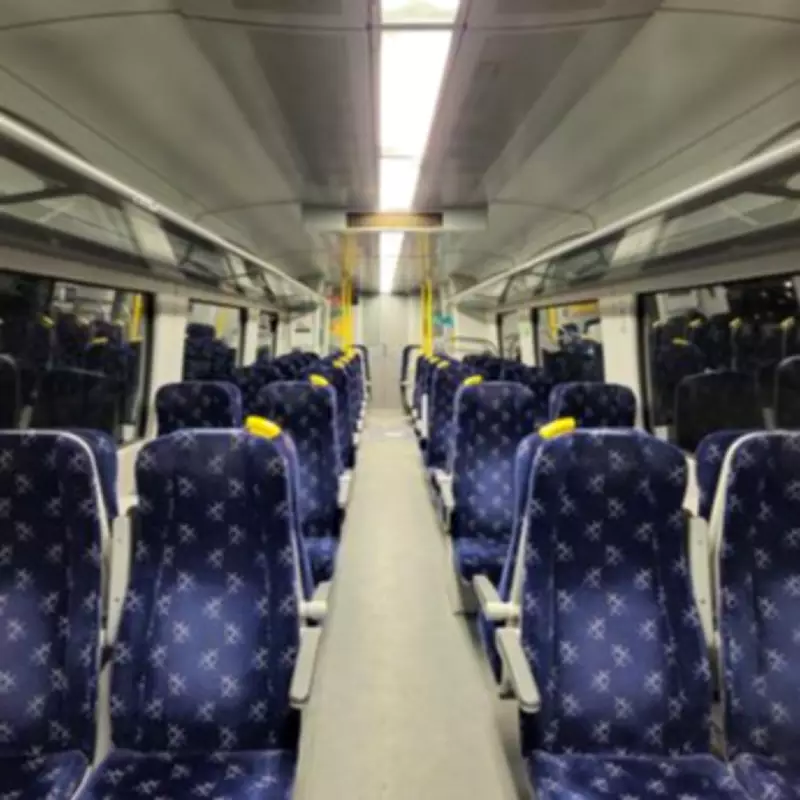 Rail Passengers Discover True Purpose of Train Seat 'Odd Shapes'