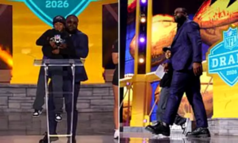 Ravens Star's Son Taunts Steelers Fans at NFL Draft