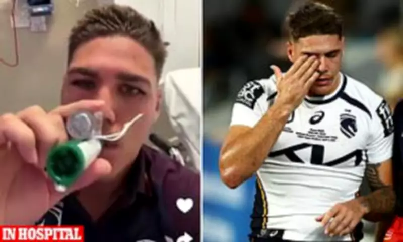 Reece Walsh Films Himself Push-Starting Car Despite Hospitalisation with Broken Cheekbone