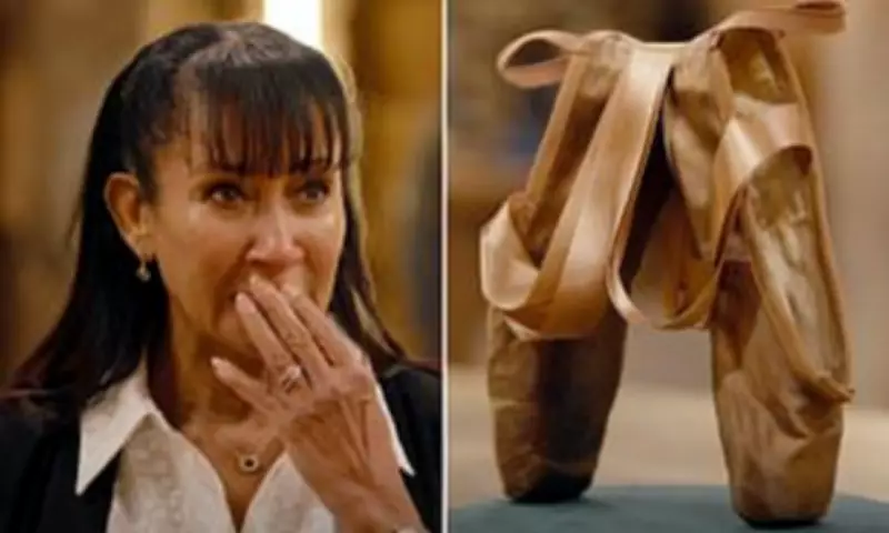 Repair Shop Guest Overwhelmed as Ballet Shoe Restoration Fulfills Late Mother's Wish