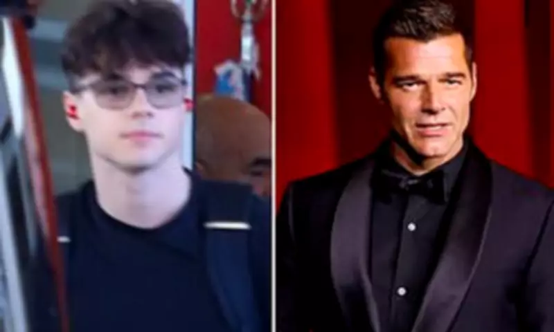 Ricky Martin's Teenage Twins Look Grown Up During Argentina Arrival