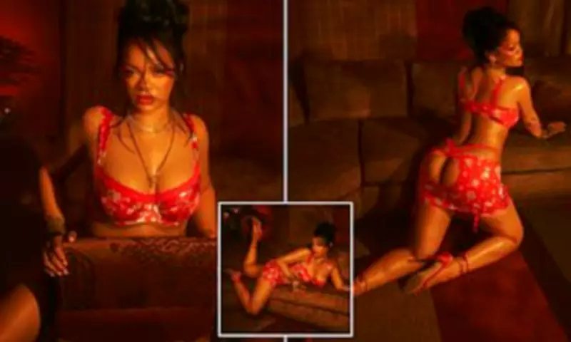 Rihanna Stuns in Savage X Fenty Lingerie, Fans Go Wild