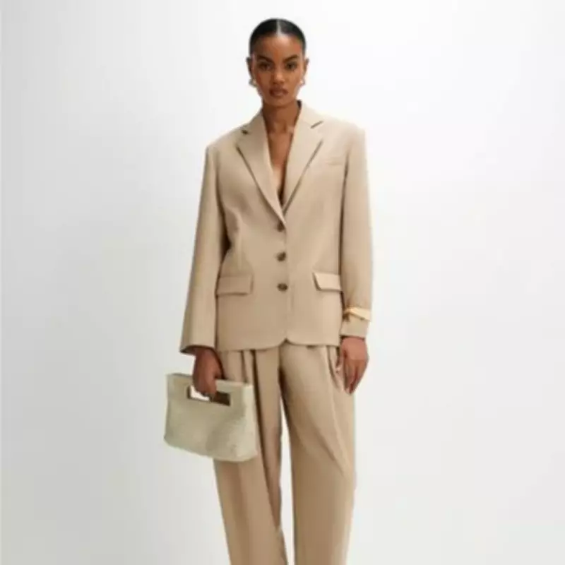 River Island's Blazer Innovation: Hidden Drawstring Keeps Sleeves Perfectly Pushed Up