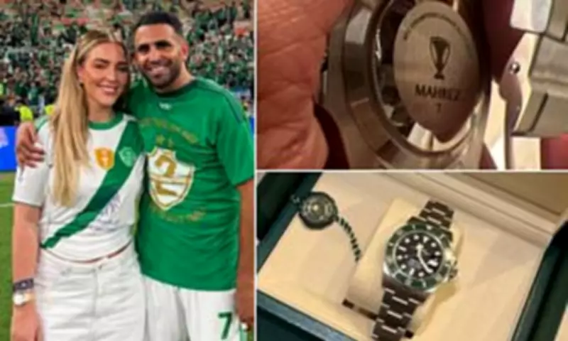 Riyad Mahrez Splashes £17k on Custom Rolexes for Al-Ahli Teammates