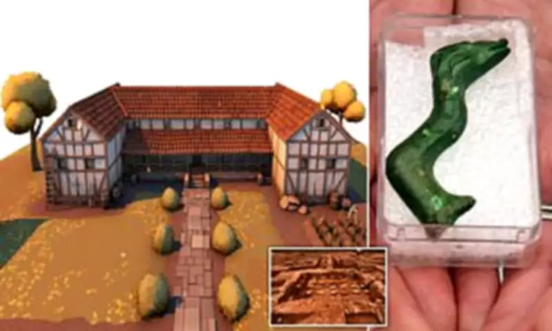 Roman Villa Unearthed in Norfolk During Wind Farm Cable Route Survey