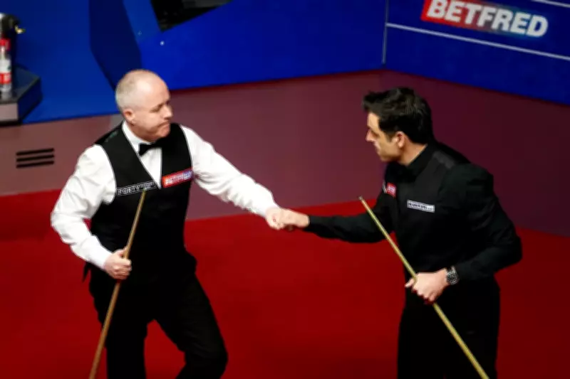 Ronnie O'Sullivan vs John Higgins at World Snooker Championship 2026