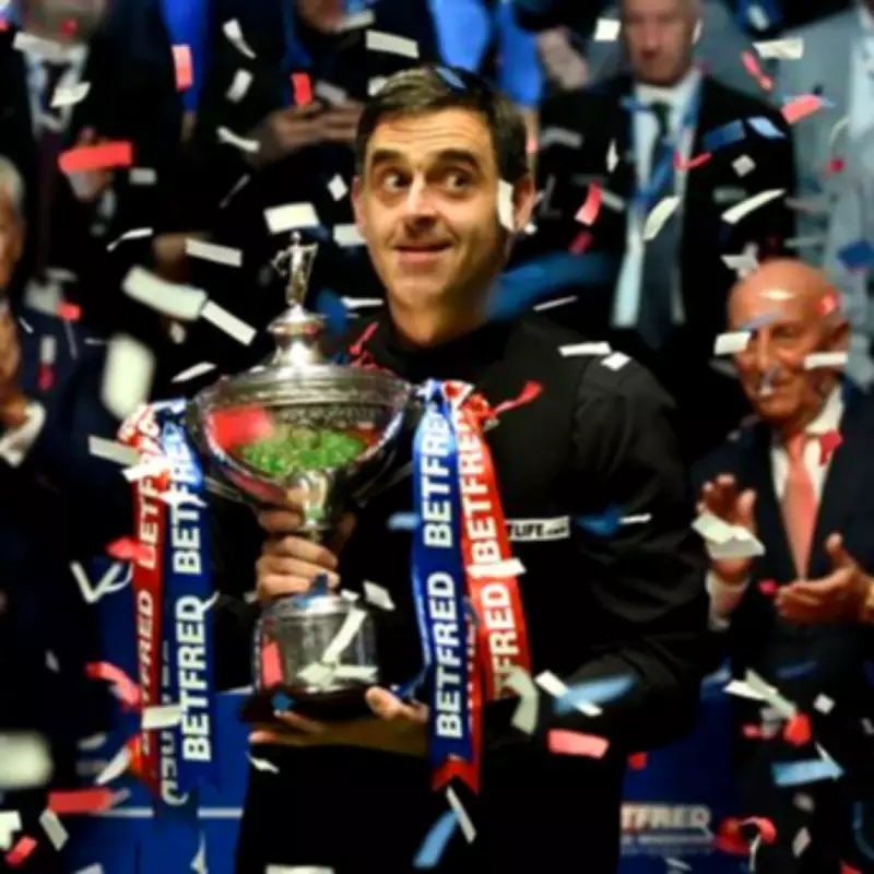 Ronnie O'Sullivan's World Snooker Championship Opener: Date, Time, and Opponent Details