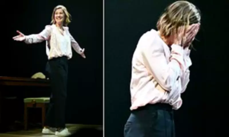 Rosamund Pike Moved to Tears at West End Play's Press Night