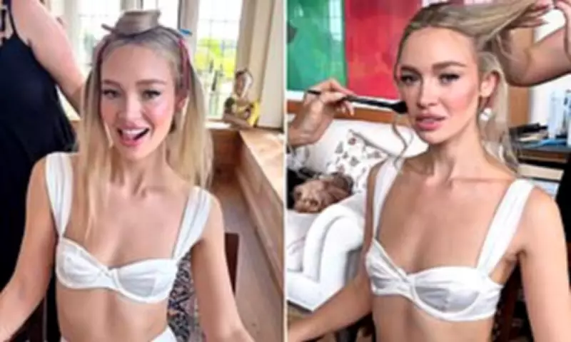 Roxy Horner Shares Bridal Lingerie Video Before Jack Whitehall Wedding