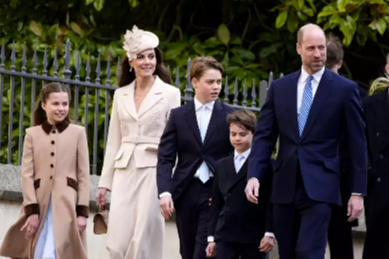 Royal Family Gathers for Easter Service as Waleses Return After Kate's Diagnosis
