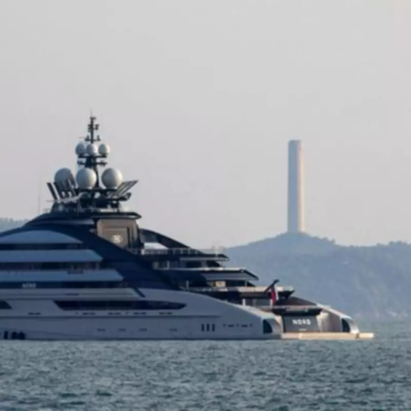 Russian Oligarch's Superyacht Sails Through Blockaded Strait of Hormuz