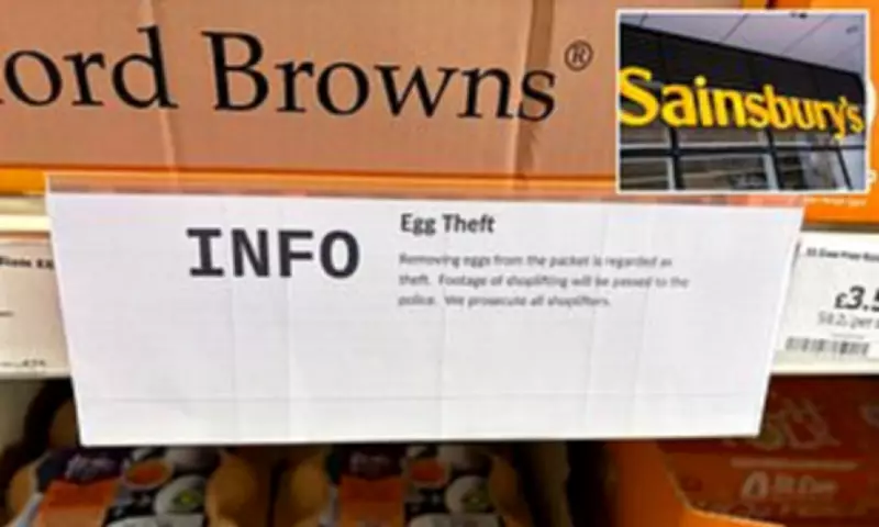 Sainsbury's Warns of Prosecution for Egg Swapping as Shoplifting Soars