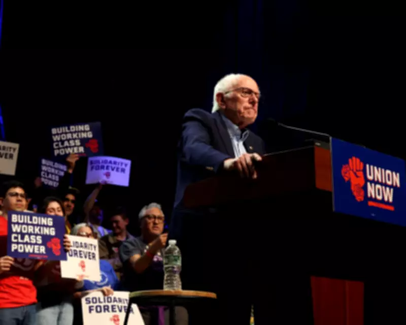 Sanders Warns of Economic Crisis in Rally Against Billionaires