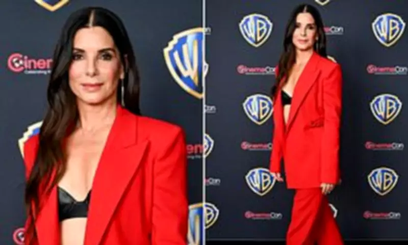 Sandra Bullock Stuns in Red Carpet Return at CinemaCon with Practical Magic Sequel
