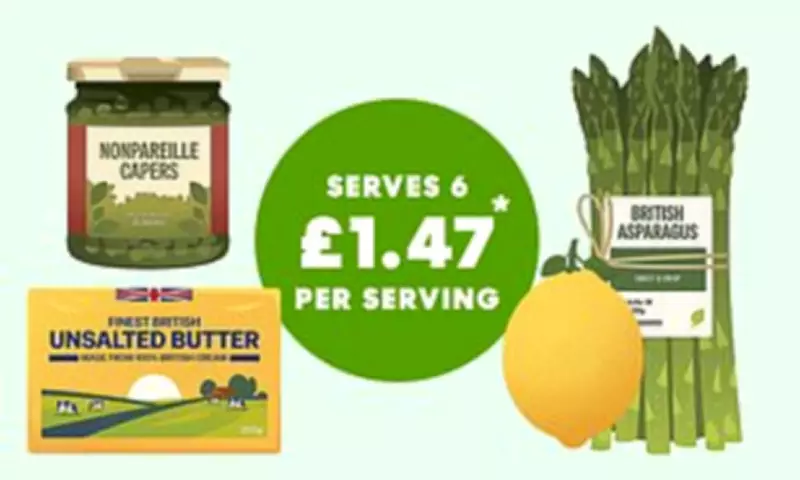 Savor British Asparagus Season: Simple Recipe with Caper Butter