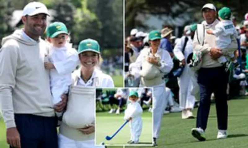 Scottie Scheffler's Family Joins Him at Masters Par 3 Contest After Birth of Second Son
