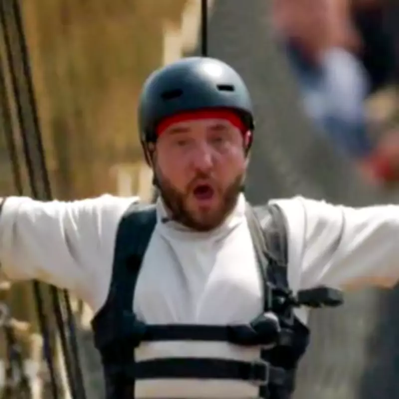 Seann Walsh Screams in Horror During I'm a Celeb All Stars Trial with Sinitta