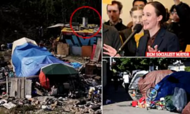 Seattle's Homeless Crisis Deepens as Makeshift Chimney Emerges in Ballard Encampment