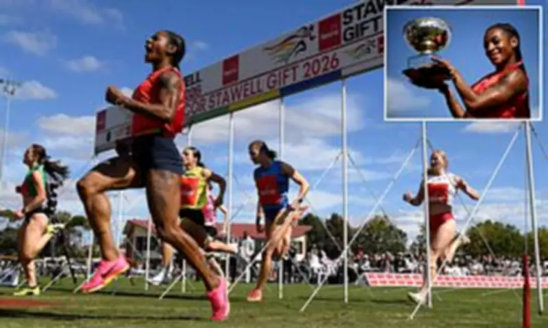 Sha'Carri Richardson Breaks Record in Stawell Gift Debut Victory