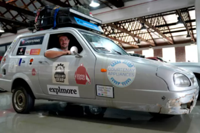 Sheila the Reliant Robin's Epic 14,000-Mile Journey to South Africa