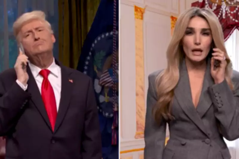 SNL Mocks Melania Trump's 'Insane' Epstein Denial in Latest Cold Open Skit