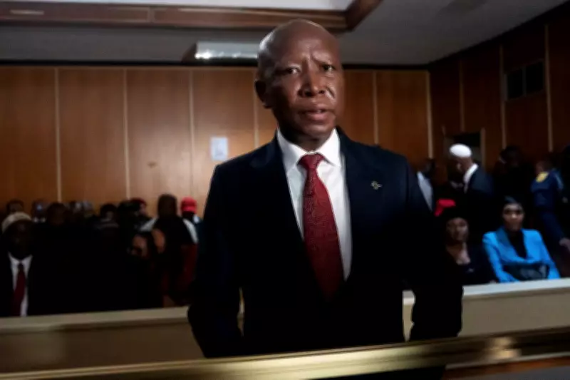 South African Opposition Leader Julius Malema Jailed for Five Years