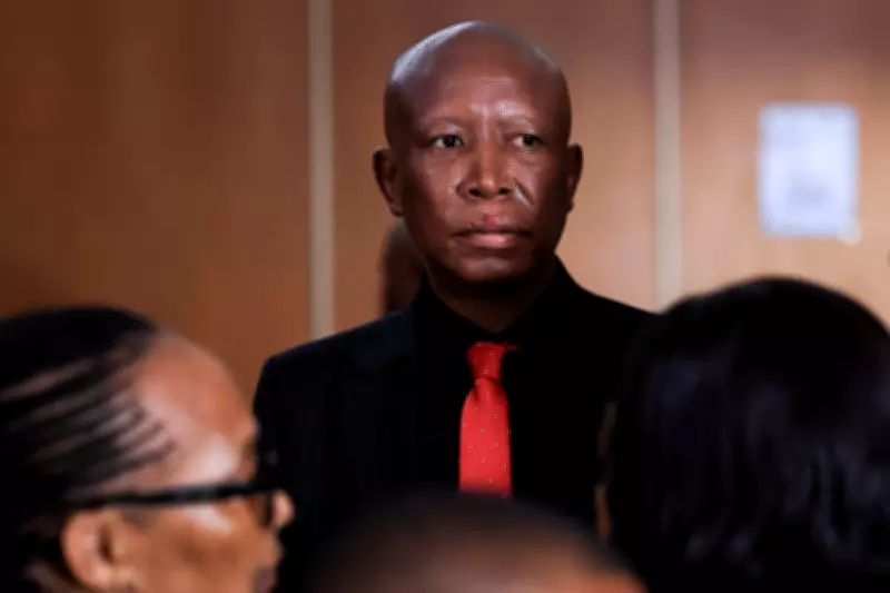 South African Opposition Leader Julius Malema Sentenced to Five Years in Prison
