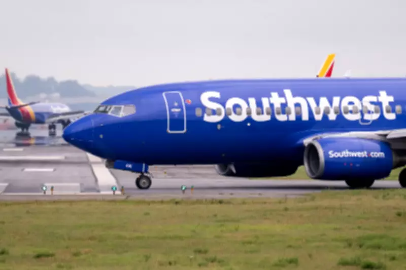 Southwest Pilot Struck by Falling Cockpit Screen During Takeoff