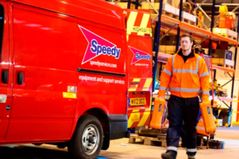 Speedy Hire Shares Plunge 17% After Profit Warning and Outlook Cut