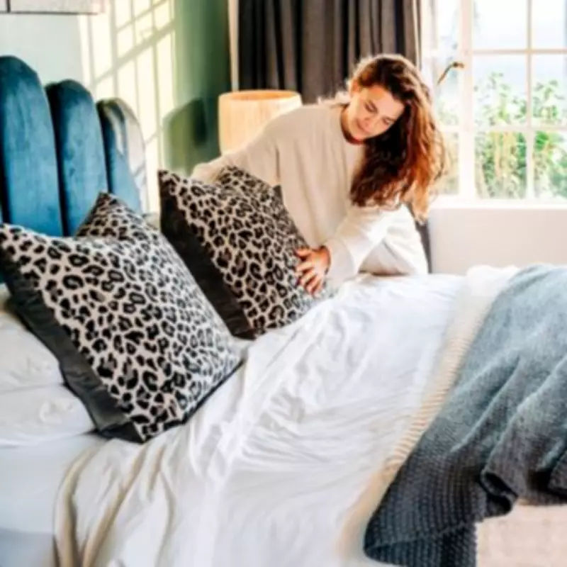 Stacey Solomon's Coat Hanger Hack for a Hotel-Perfect Bed