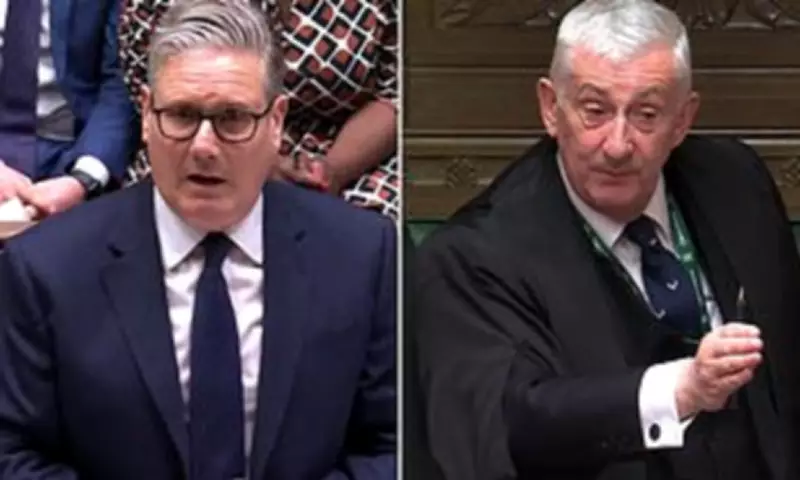 Starmer's Fiery Outburst at Speaker Hoyle After PMQs Admonishment