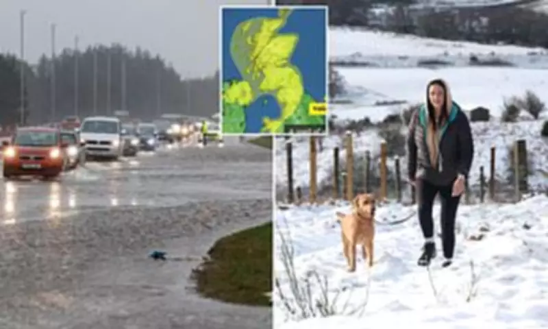 Storm Dave Brings Easter Travel Chaos to Scotland with 90mph Winds and Snow
