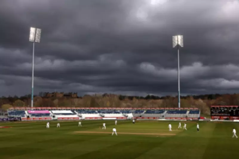 Storm Dave Forces Spectator Ban at Durham's County Championship Match