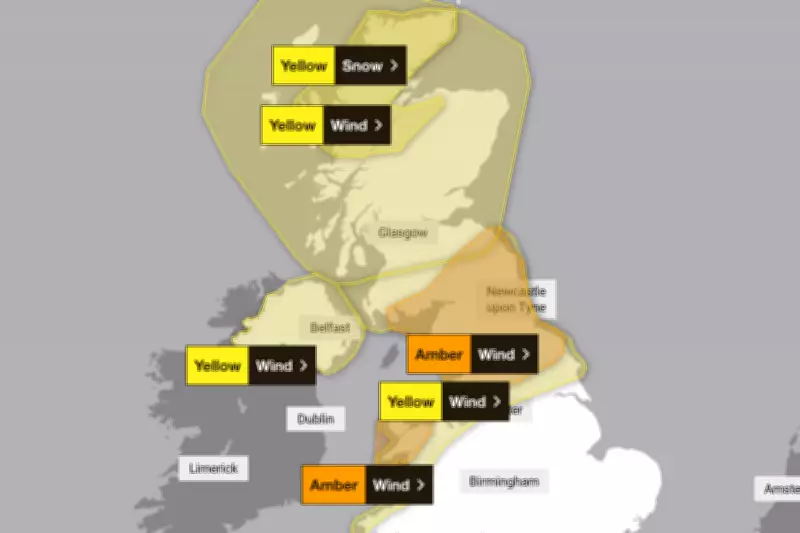 Storm Dave's Amber Warning: 70mph Winds and Snow to Disrupt Easter Travel