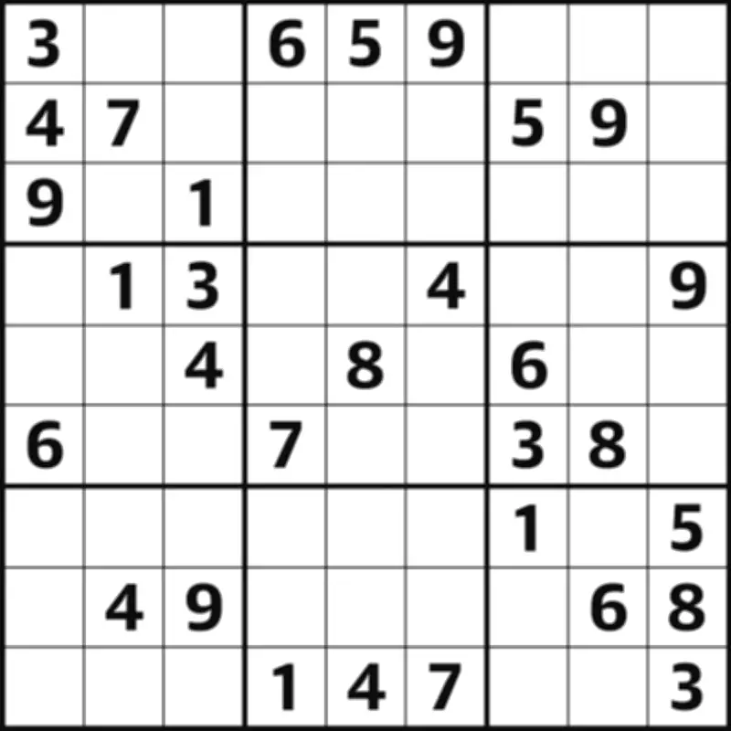 Sudoku 7268: A Gentle Puzzle for a Relaxing Weekend