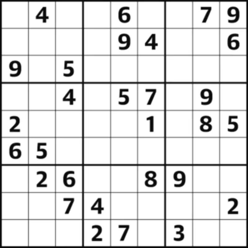 Sudoku 7294 Medium Puzzle Challenge for April 29